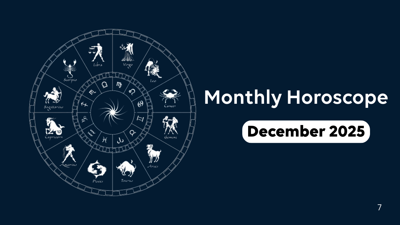 Monthly Horoscope December 2025