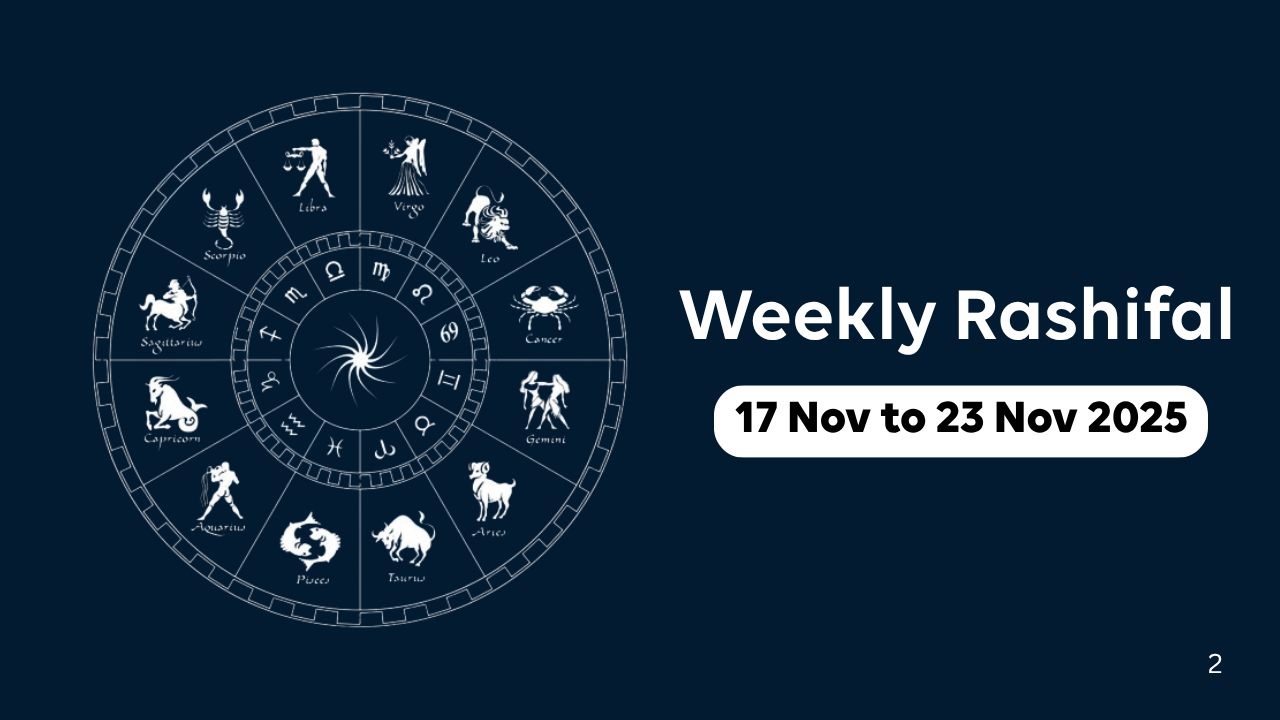 Weekly Rashifal 17 Nov to 23 Nov
